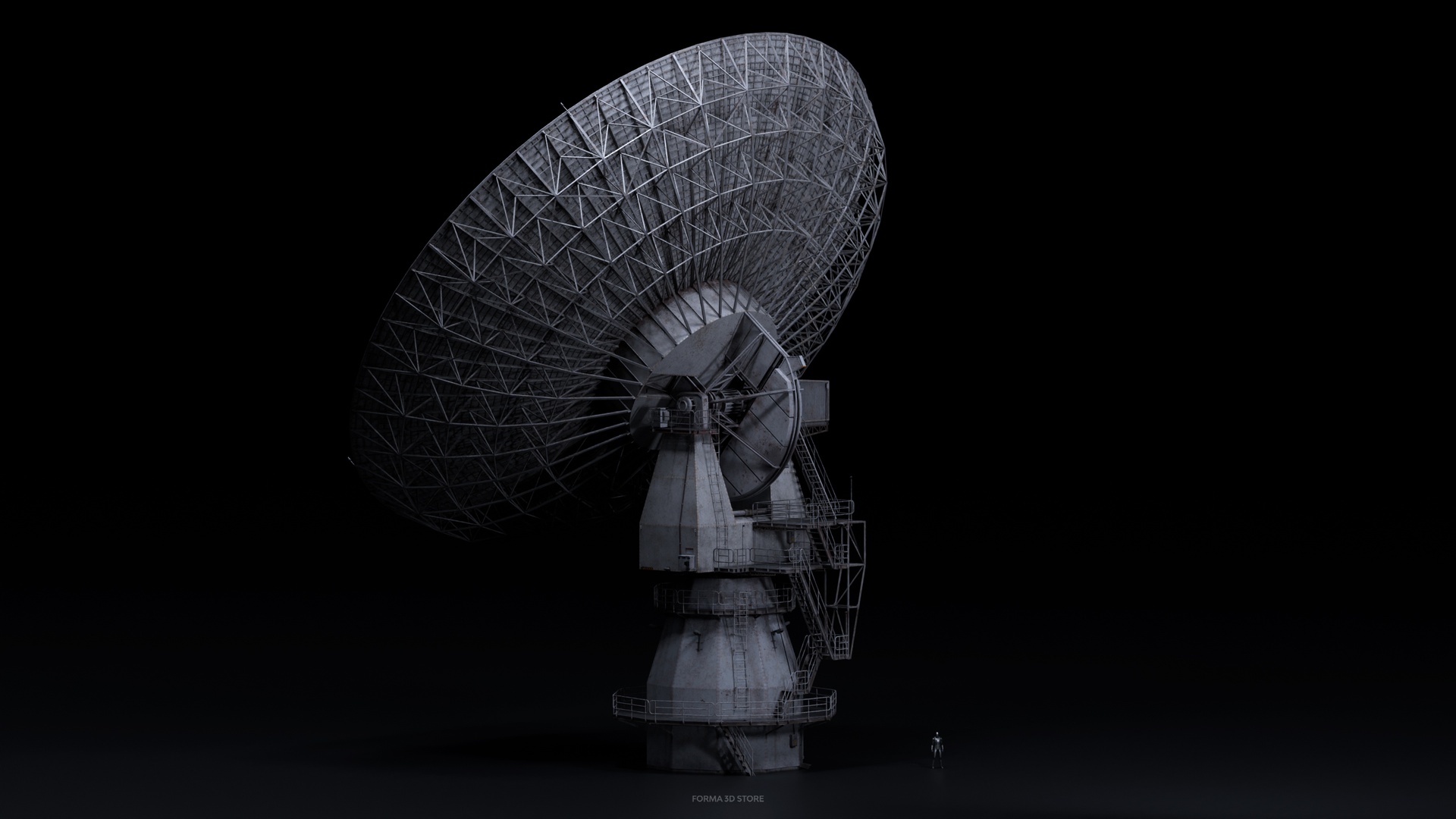 Media 1 for listing Giant Satellite Dish