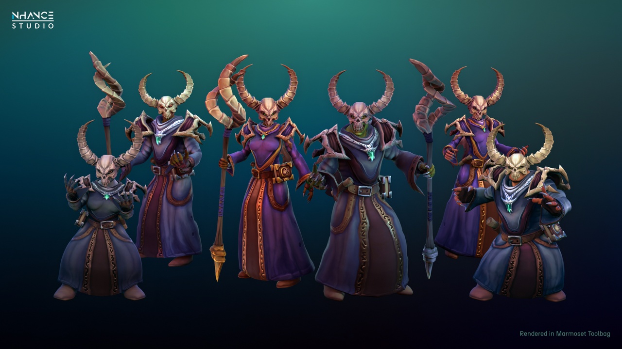 Media 1 for listing Stylized Necromancer Outfit