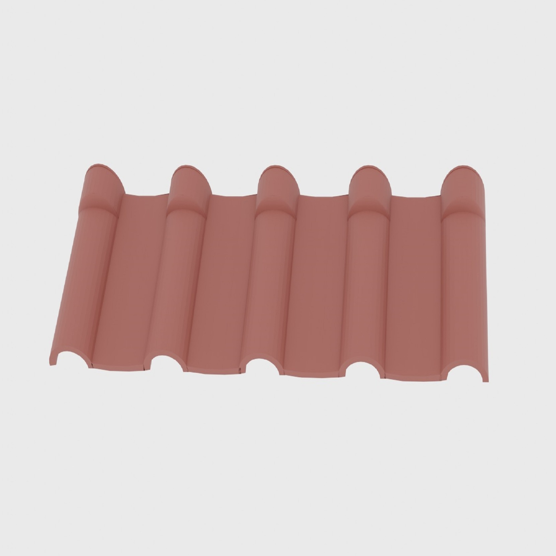 Media 1 for listing Roof Tile Polymer Corrugated Set