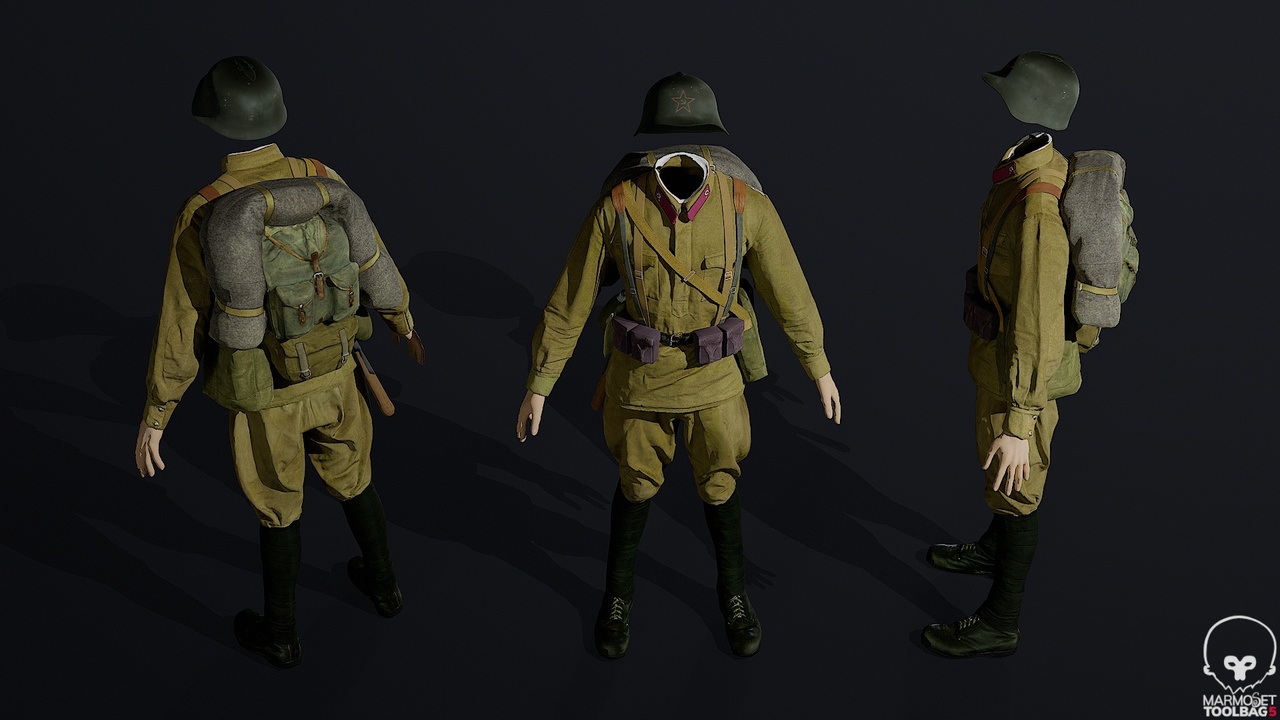 出品The uniform of a soldier of the Soviet armyのメディア1