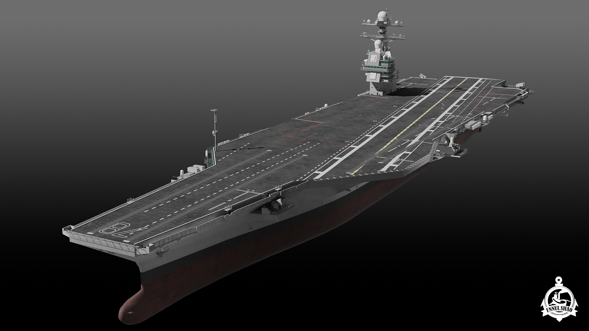 USS Gerald R Ford aircraft carrier | Fab