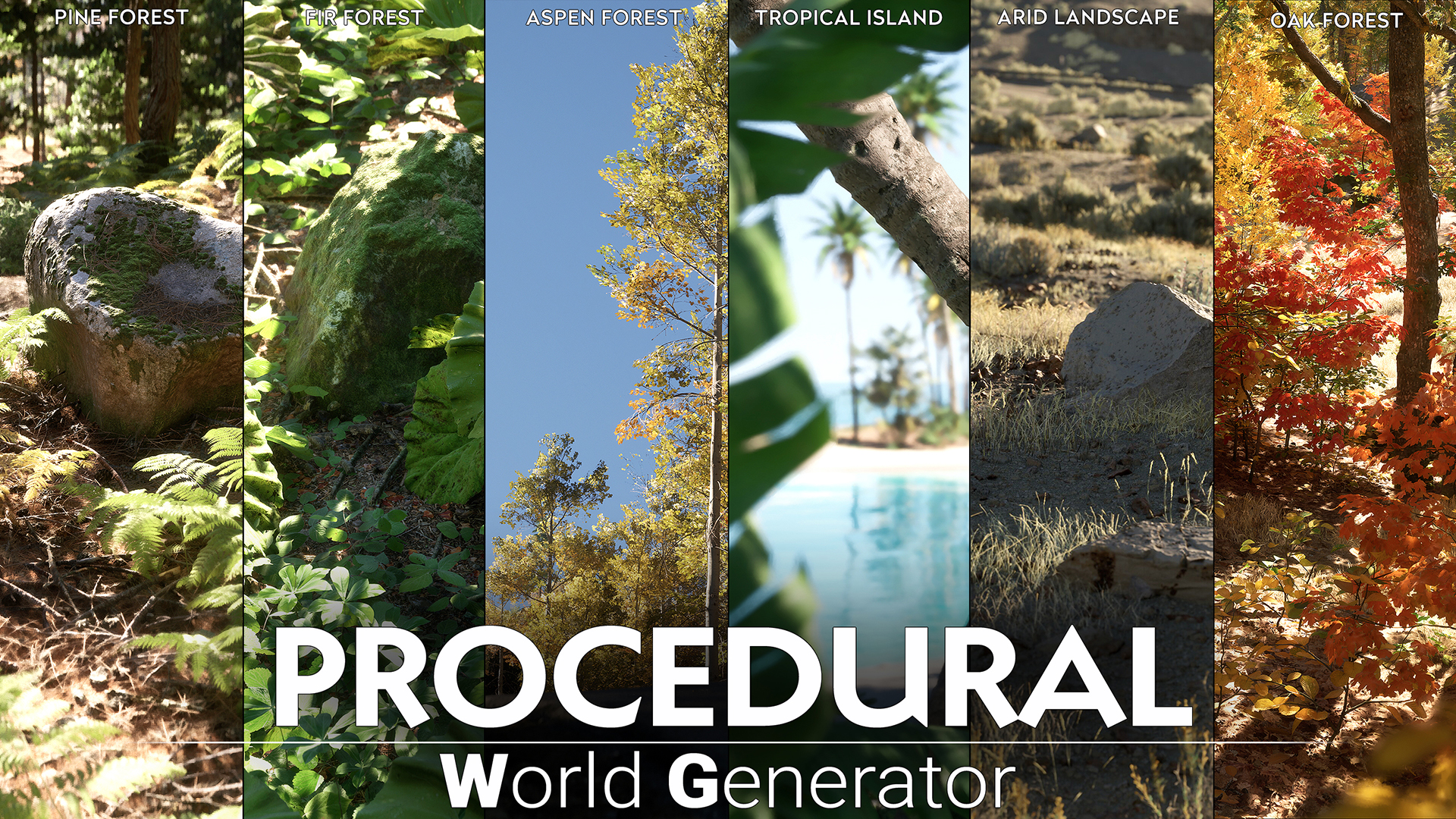 Procedural World Generator v1.4