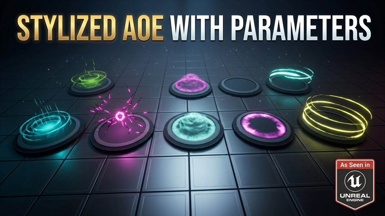Media 1 for listing Stylized Aoe with parameter