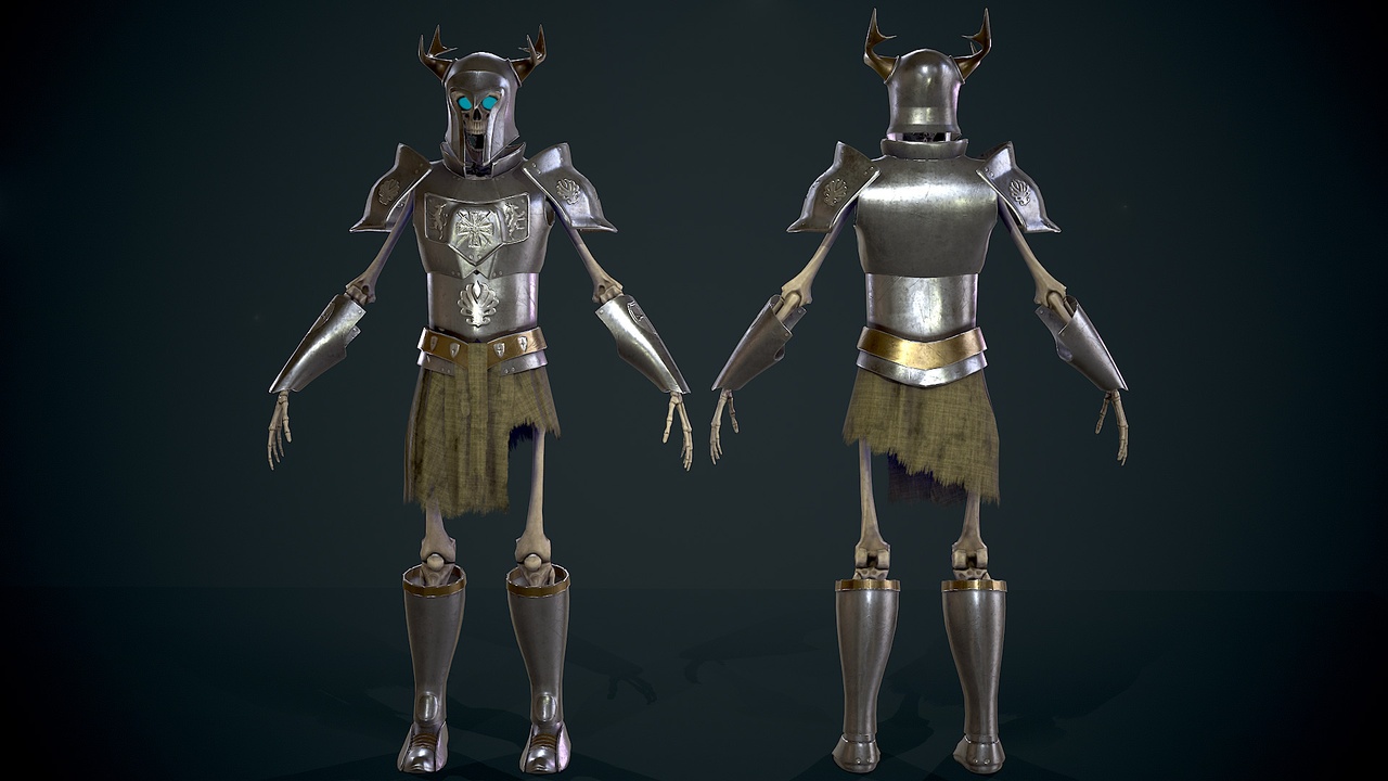 Media 1 for listing Skeleton knight3