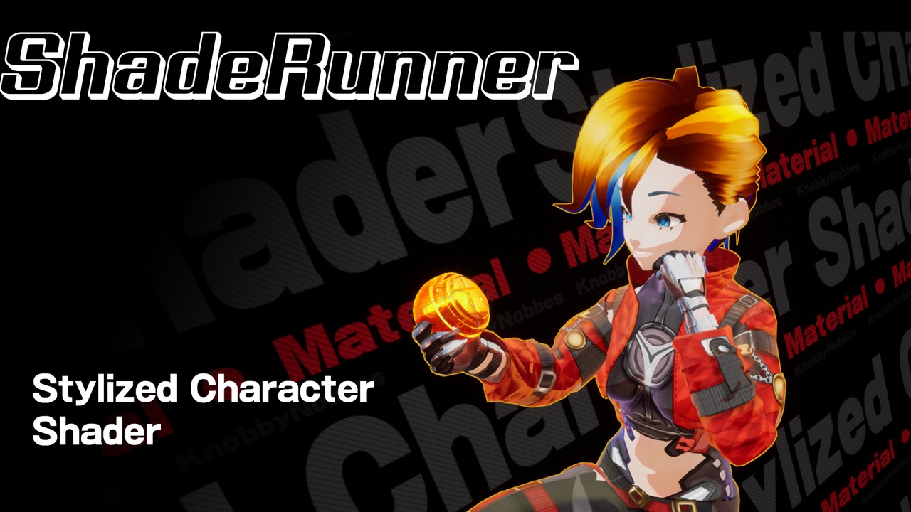 Stylized Character Material - Shaderunner | Fab