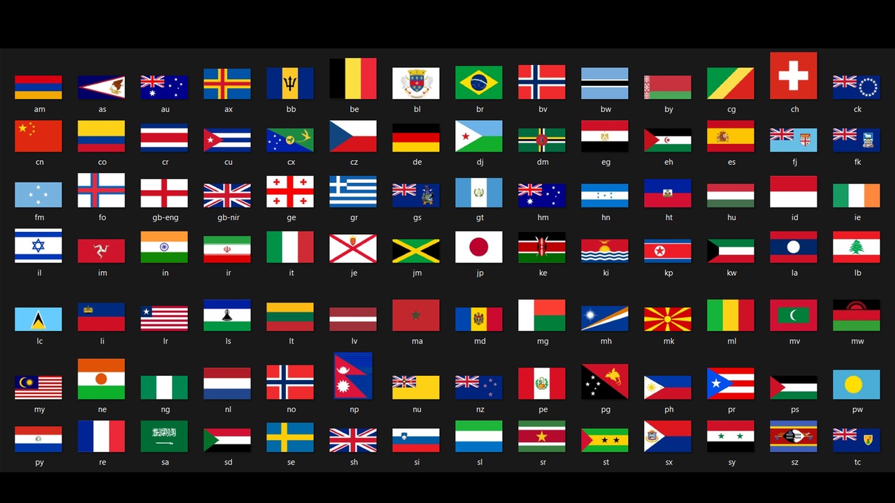 Try Flags World Country Flags Collection Pack | Fab