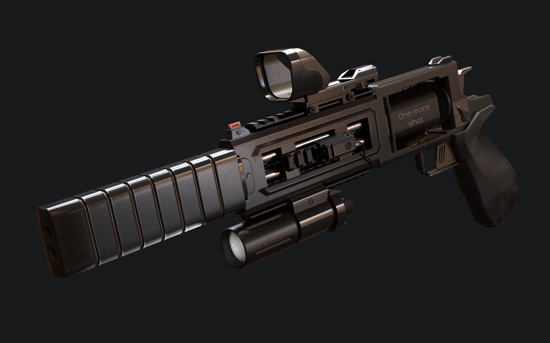 Media 1 for listing Double Barreled Revolver