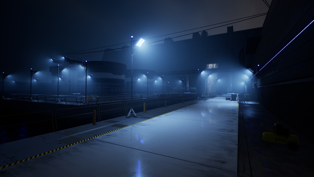 Media 1 for listing Modular Sci-Fi Treatment Station Environment