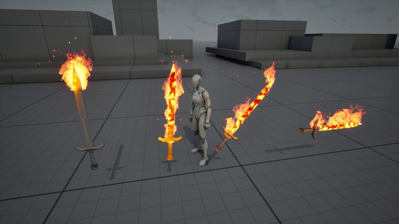 Media 1 for listing Sword Fire Imbu
