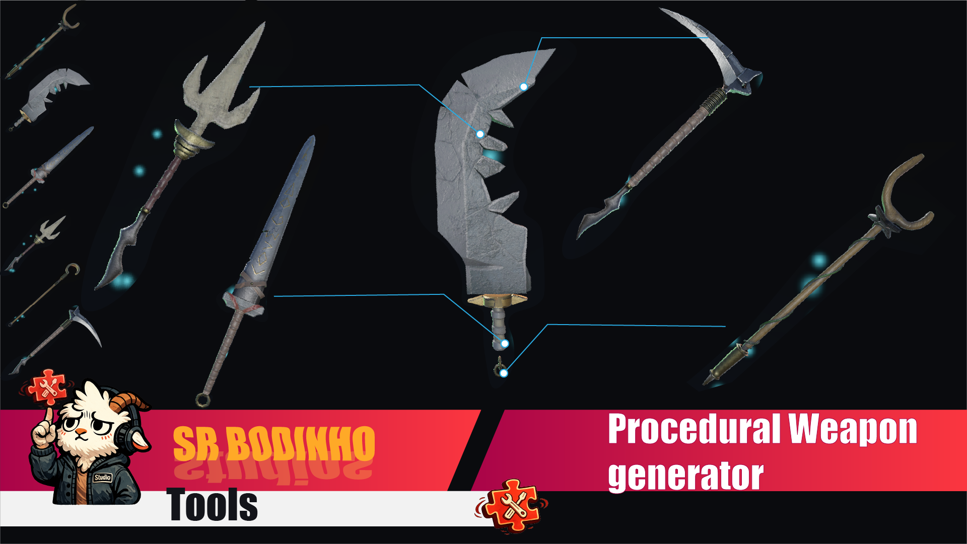 Procedural Weapon Generator | Fab
