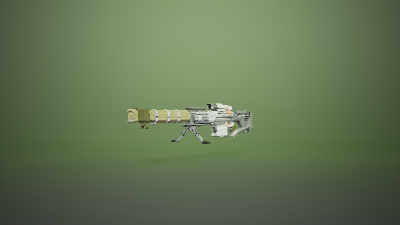 Media 1 for listing Cyberpunk Automatic Sniper Rifle