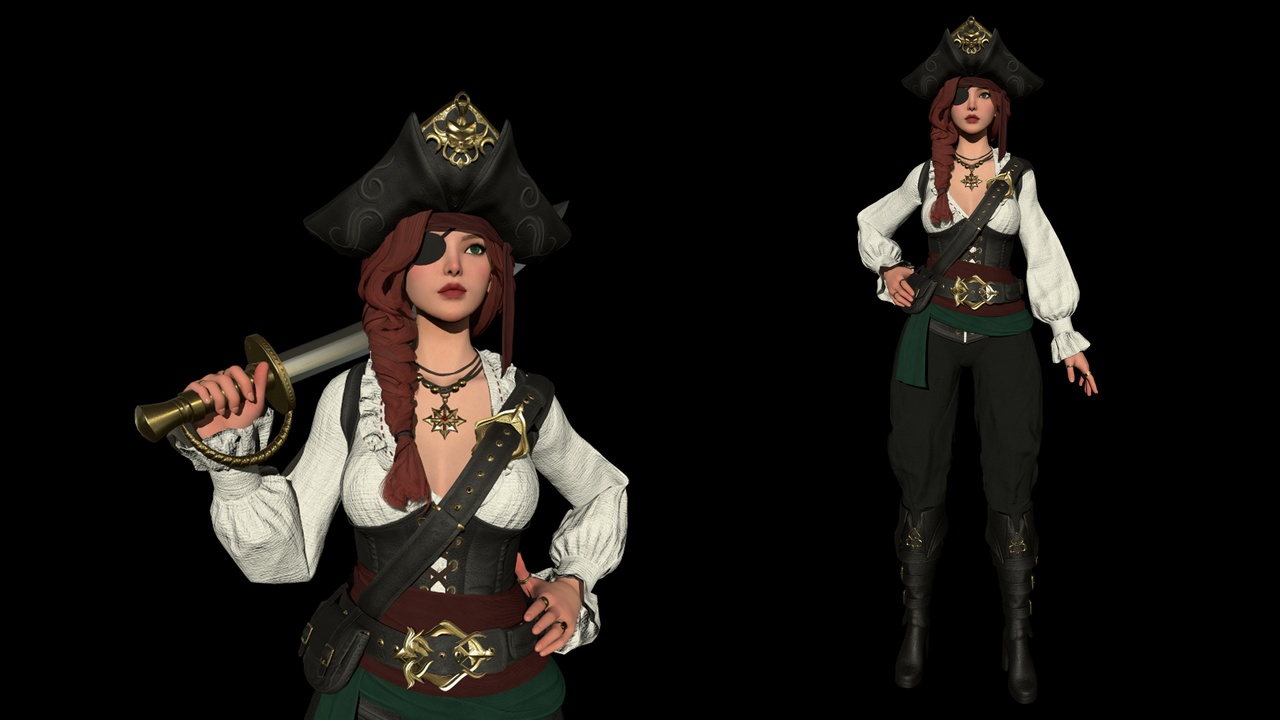 Media 1 for listing Pirate Girl