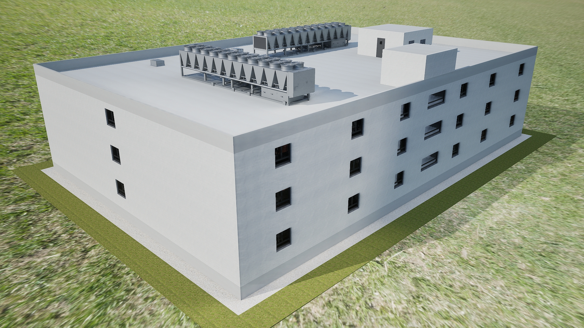 Military Base – Barracks Building & Interior Dormitory – FBX / BLEND ...