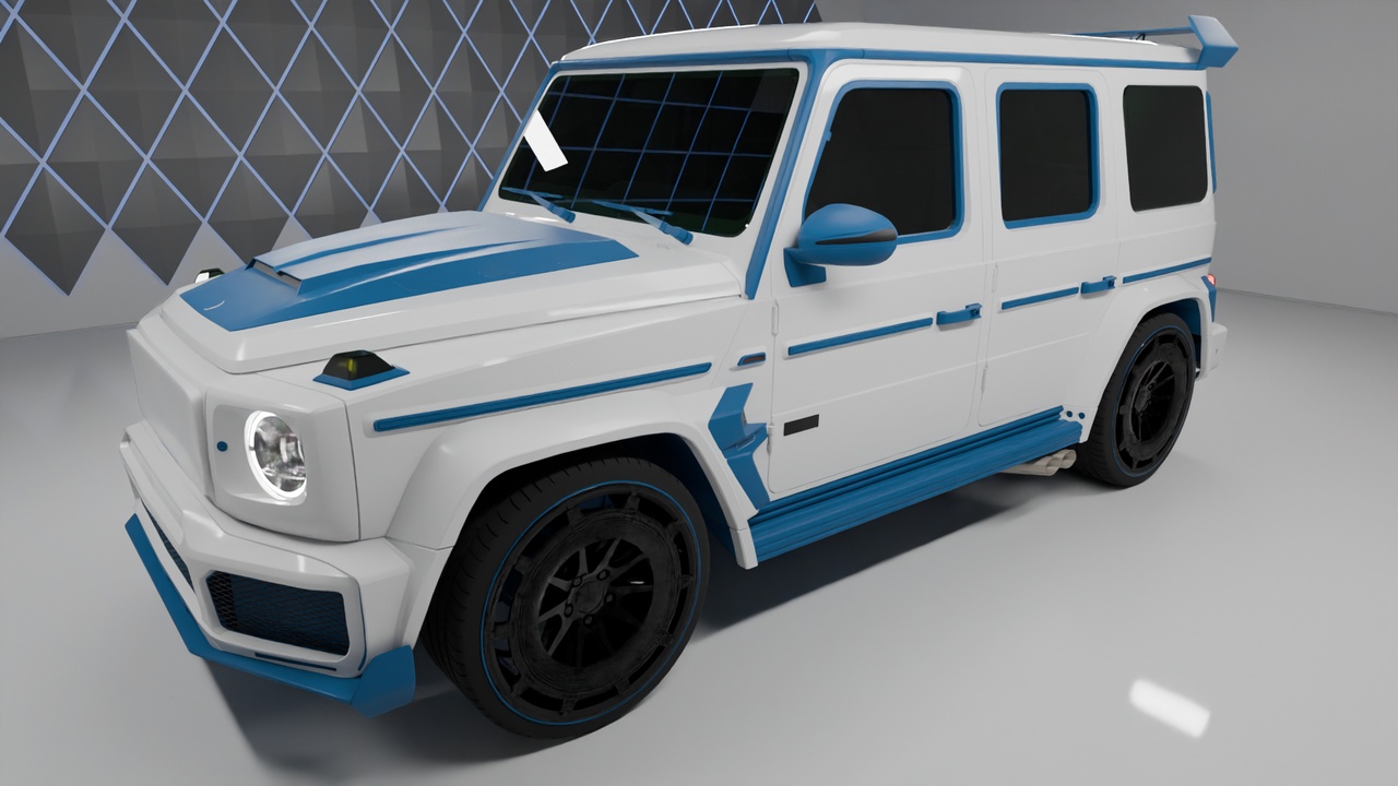 Media 1 for listing Driveable SUV Car 59 (UE4 & UE5+FBX)