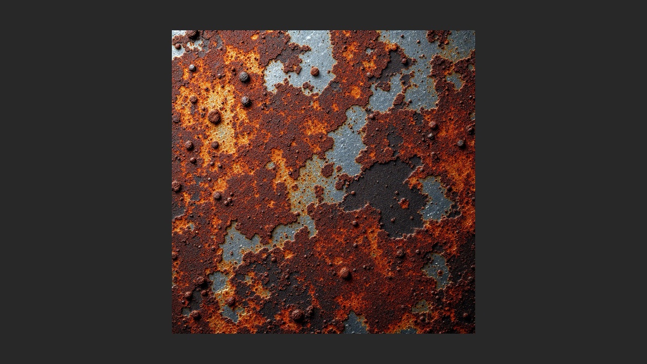 Media 1 for listing Intensely Detailed Rusted Metal - PBR 2K Materials