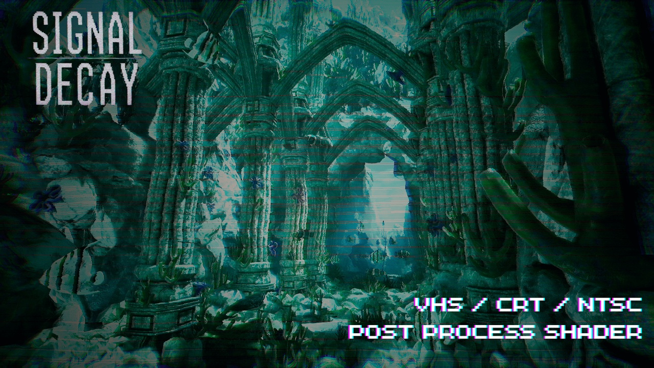 Media 1 for listing Signal Decay: VHS / CRT / NTSC Post Process Shader