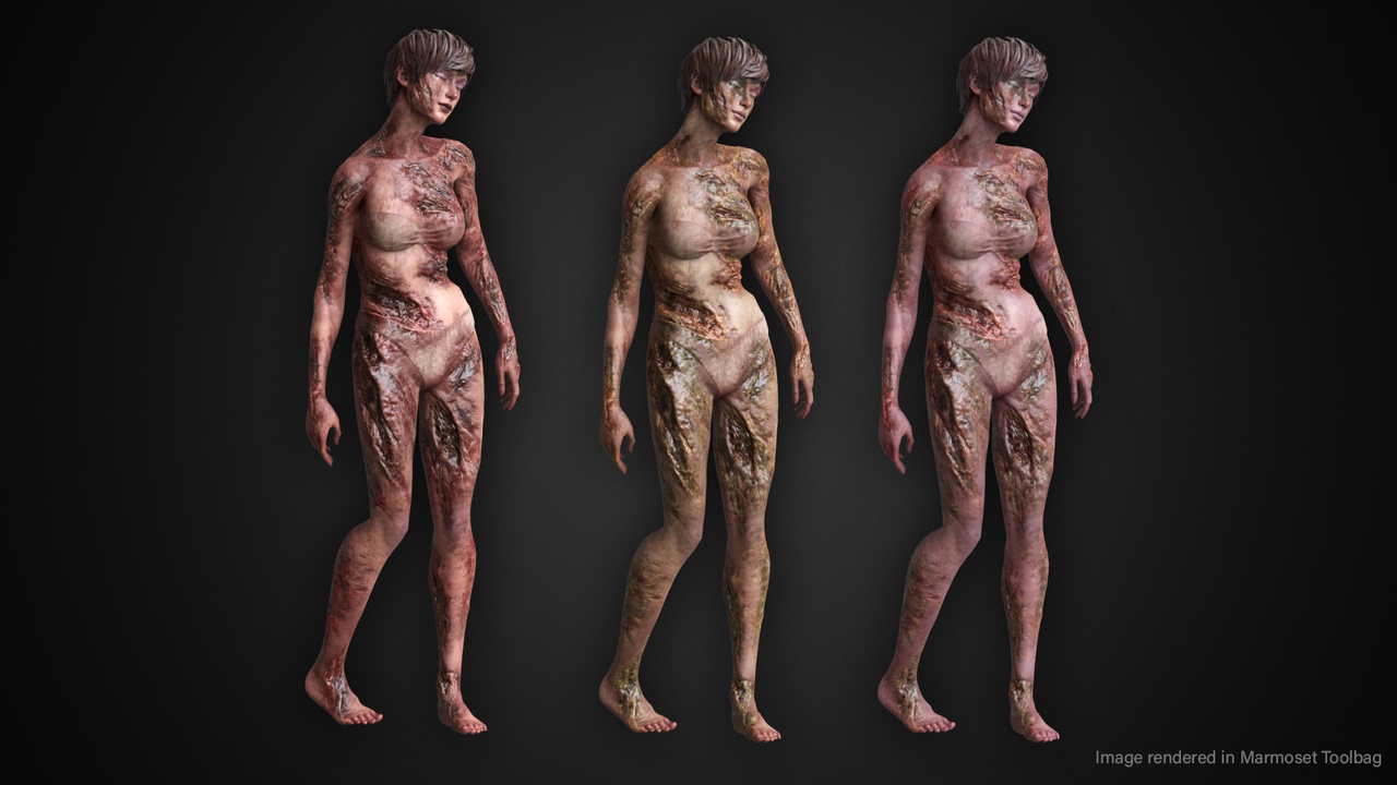 Media 1 for listing Female Undead Zombie