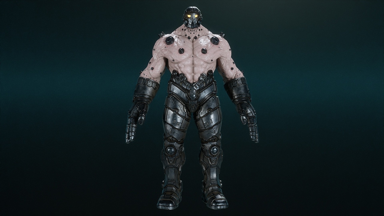 Media 1 for listing Mechanical Titan – Rigged & Game-Ready