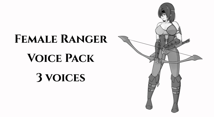 RPG - Female Ranger Voice Pack | Fab