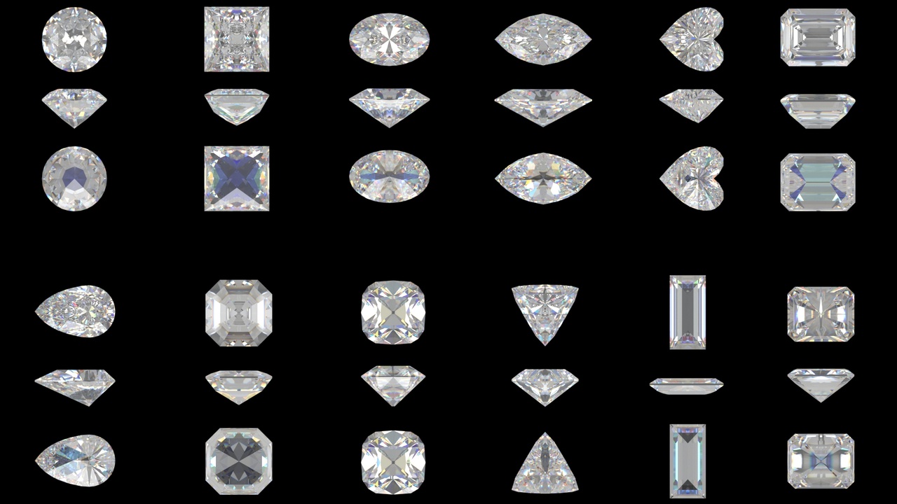 出品Diamond Cut Collection - 12 Unique 3D Modelsのメディア1