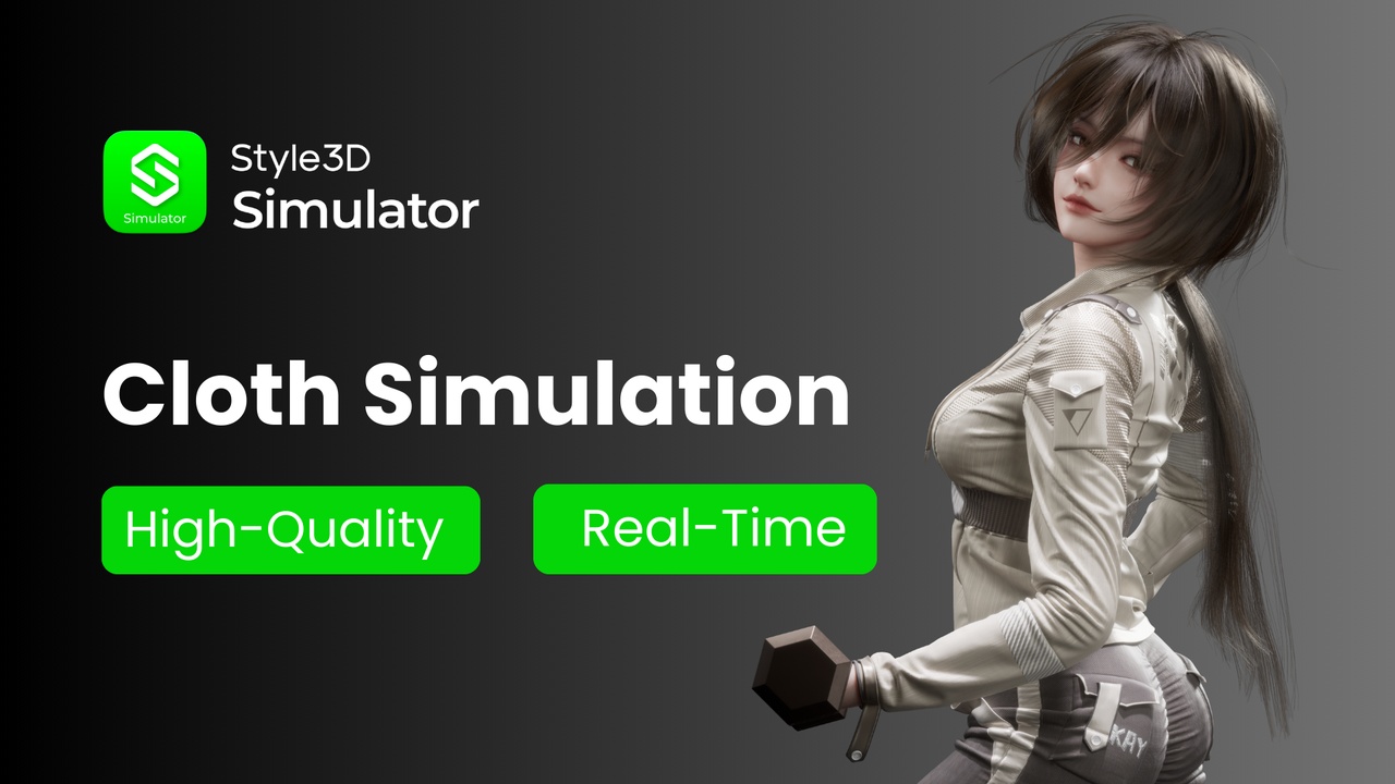 Media 1 for listing Style3D Simulator: Real-Time Cloth Simulation Plugin