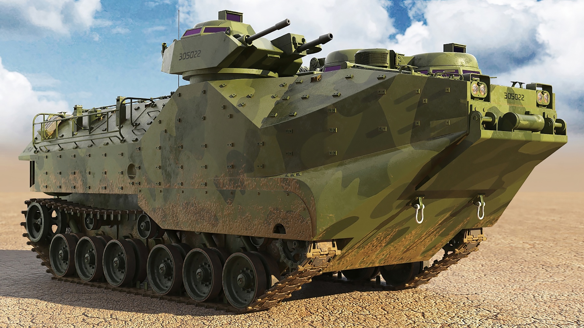 Media 1 for listing Amphibious Assault Vehicle AAVP-7A1
