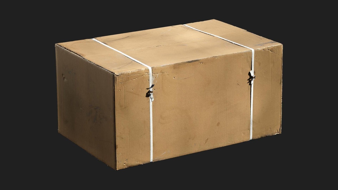 Media 1 for listing Cardboard Box