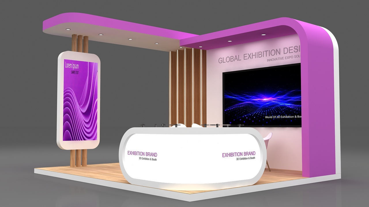 Media 1 for listing exhibition booth stall stand