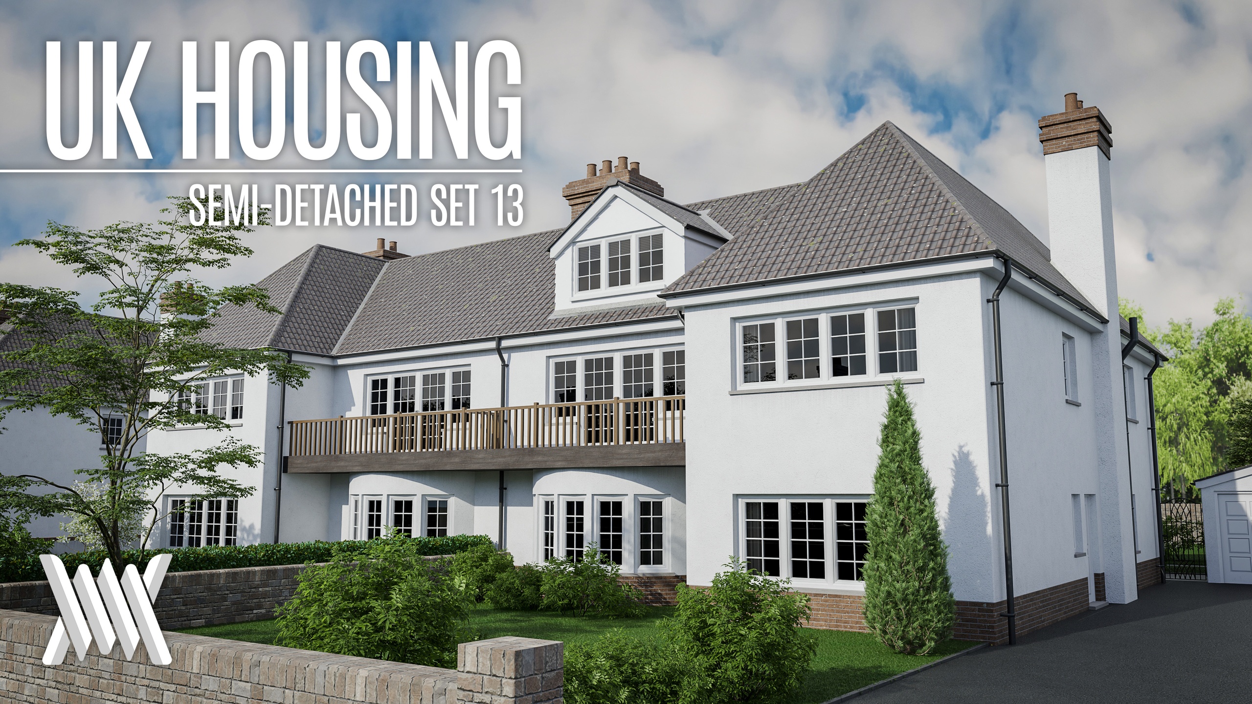 Media 1 for listing UK Housing - Semi-detached Set 13