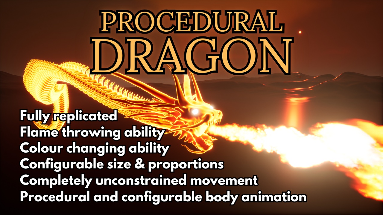 Media 1 for listing Procedural Dragon
