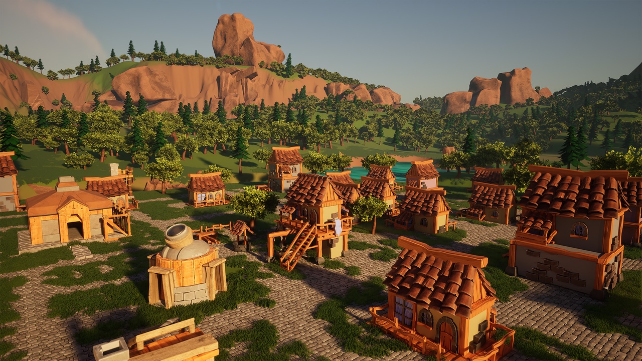 Media 1 for listing Stylized Medieval Village Environment