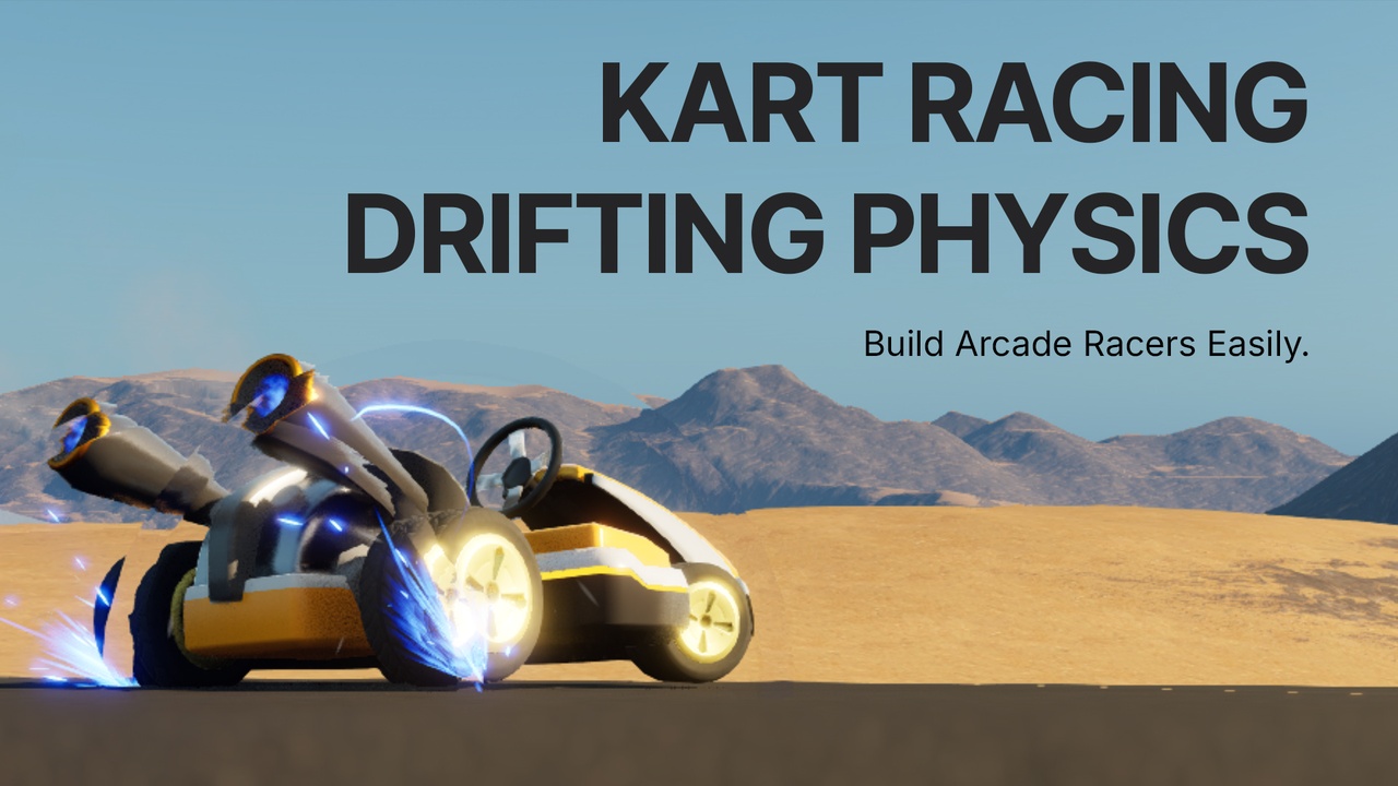 Media 1 for listing Kart Racing Drifting Physics