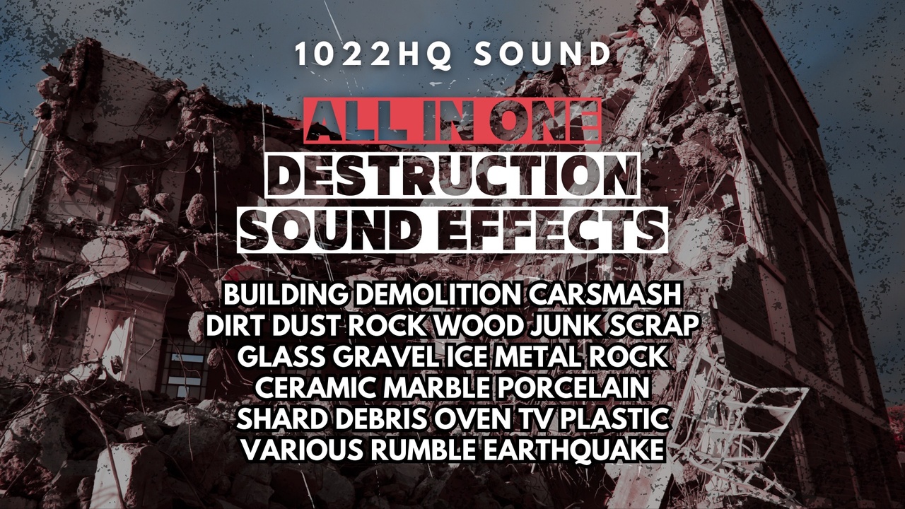 Destruction1 SoundEffect | Fab