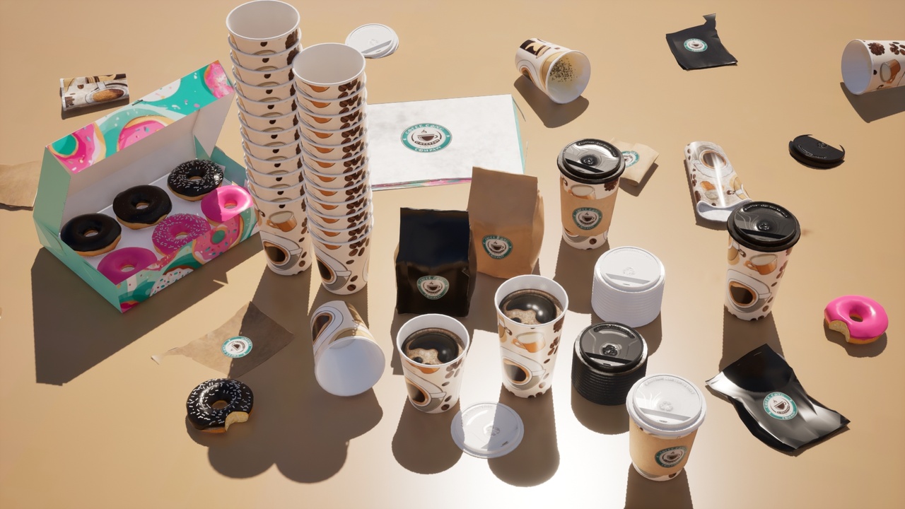 Media 1 for listing Coffee and Doughnuts