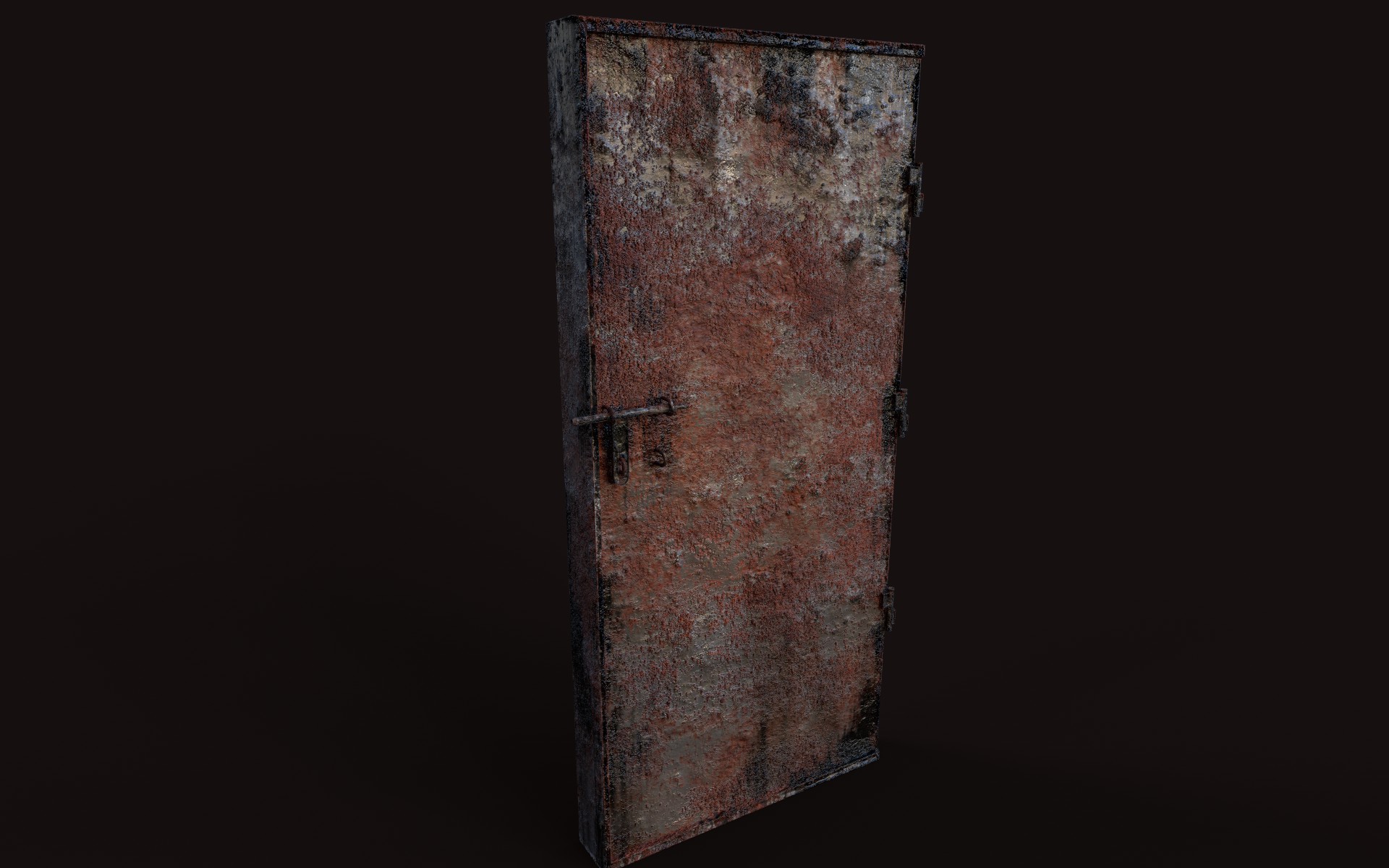 Door Single Rusted | Fab