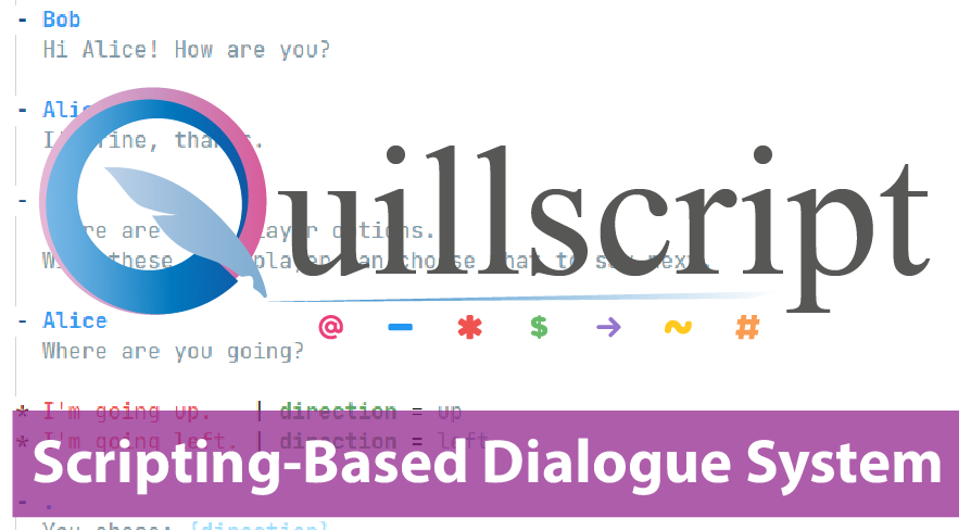 Quillscript Dialog System | Fab