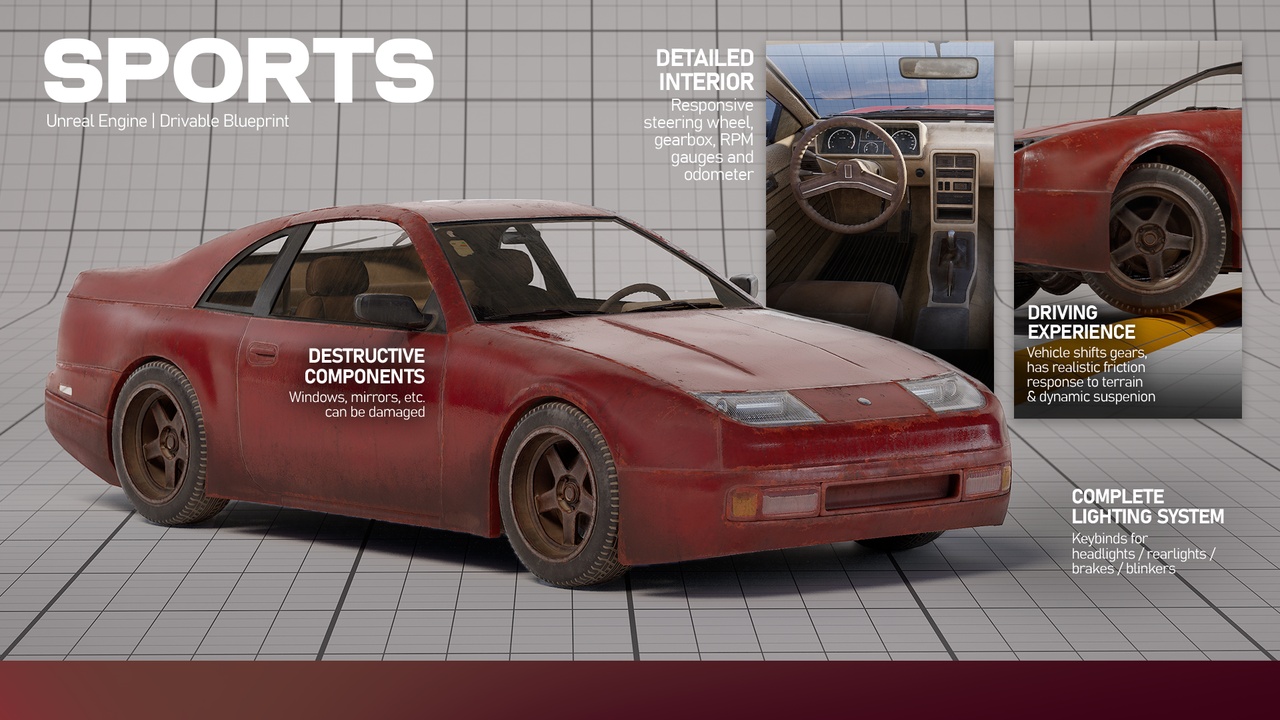 Media 1 for listing Sports Car - Drivable Vehicles