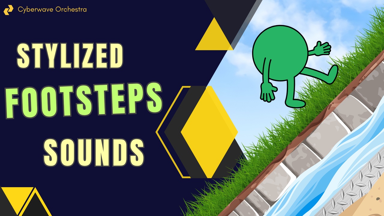 Media 1 for listing Stylized Footsteps Sound Effects Pack