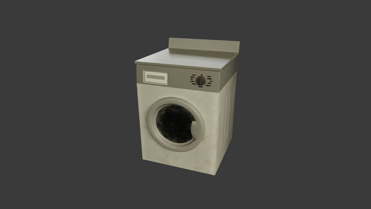 Media 1 for listing Washing Machine Lowpoly