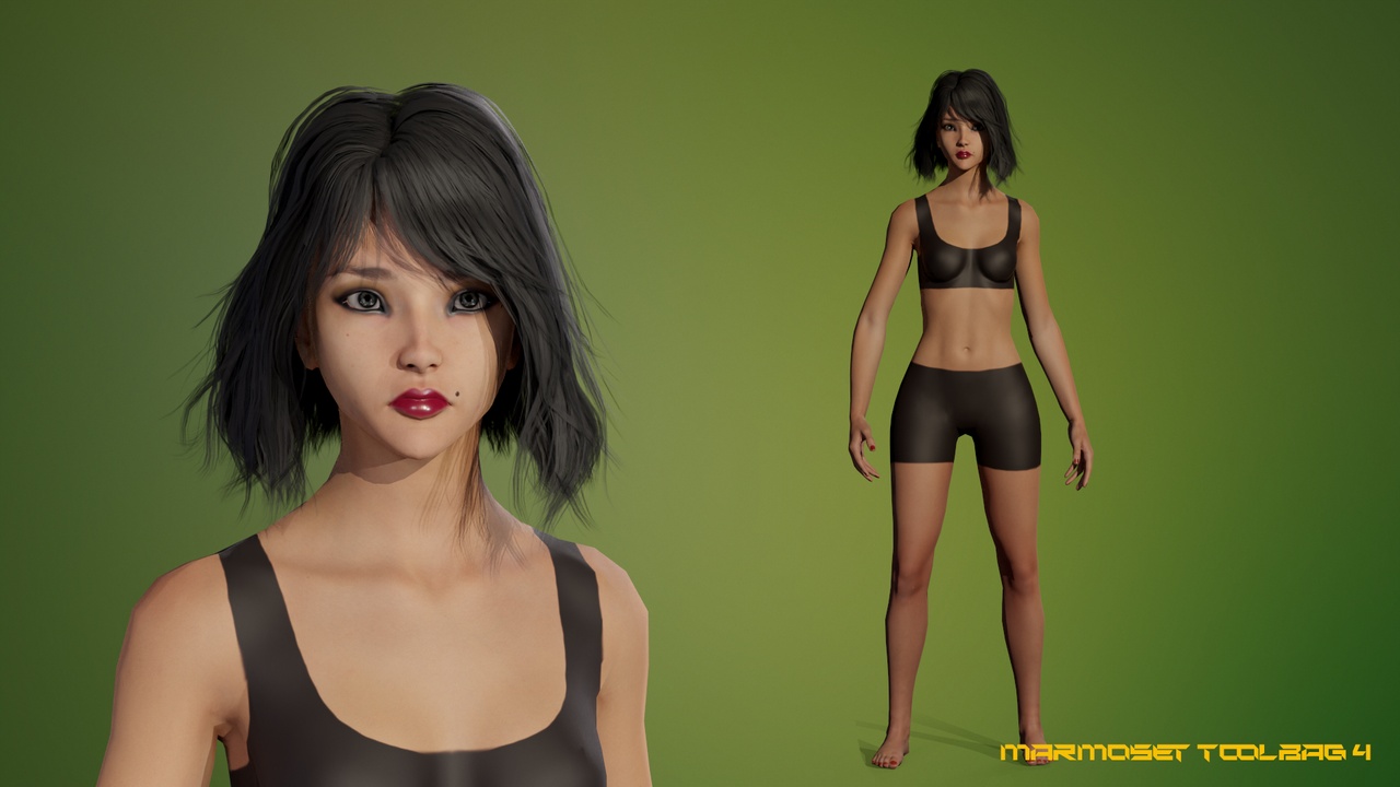 Media 1 for listing ASIAN GIRL BASE MESH