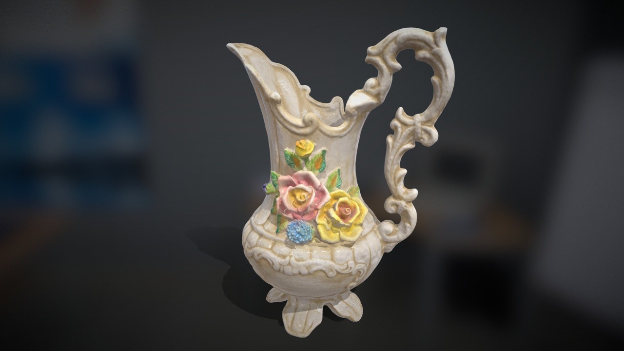 Media 1 for listing Vaso ceramica decorato - Photoscan
