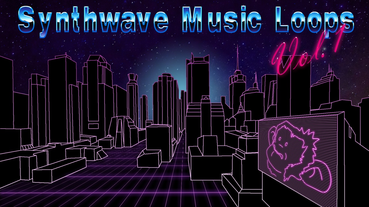 Media 1 for listing Synthwave Music Loops Vol. 1