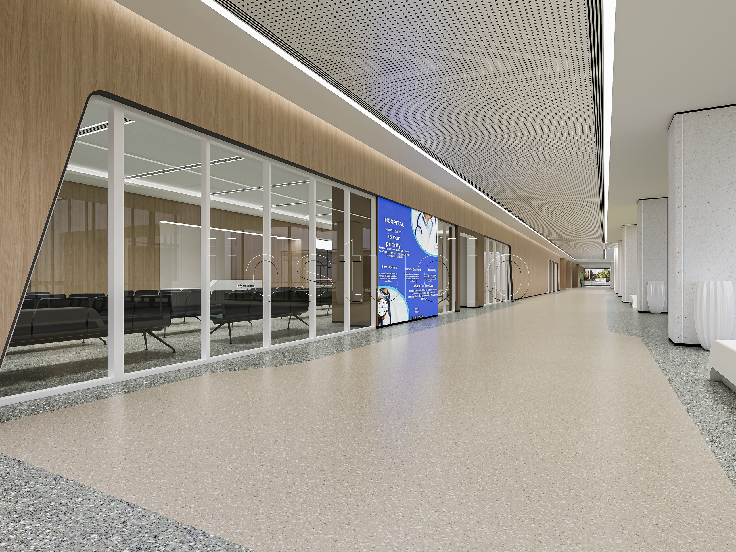 Media 1 for listing Hospital corridor Nurses station 0