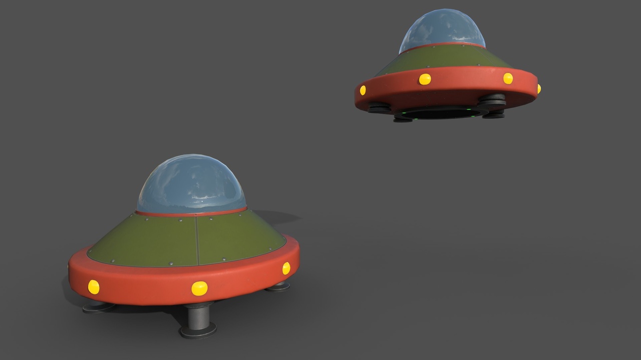 Media 1 for listing UFO spaceships