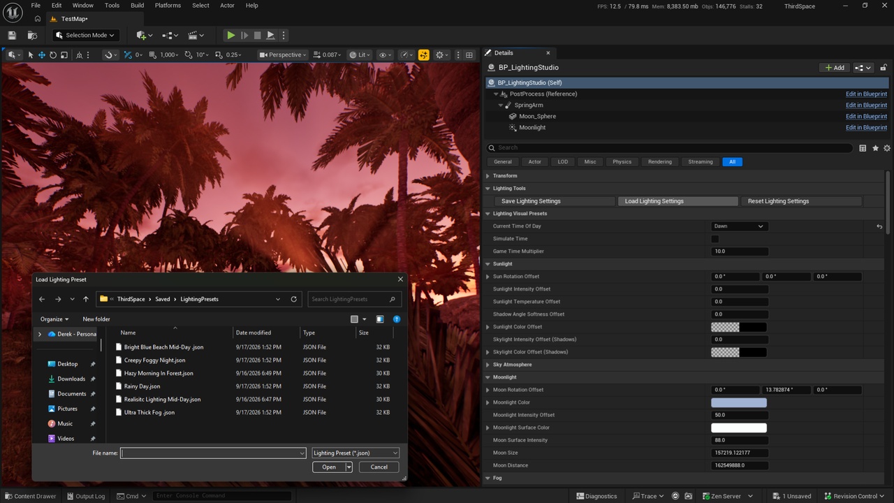 Media 1 for listing Lighting Studio - Reusable, Non-Destructive Lighting Workflow