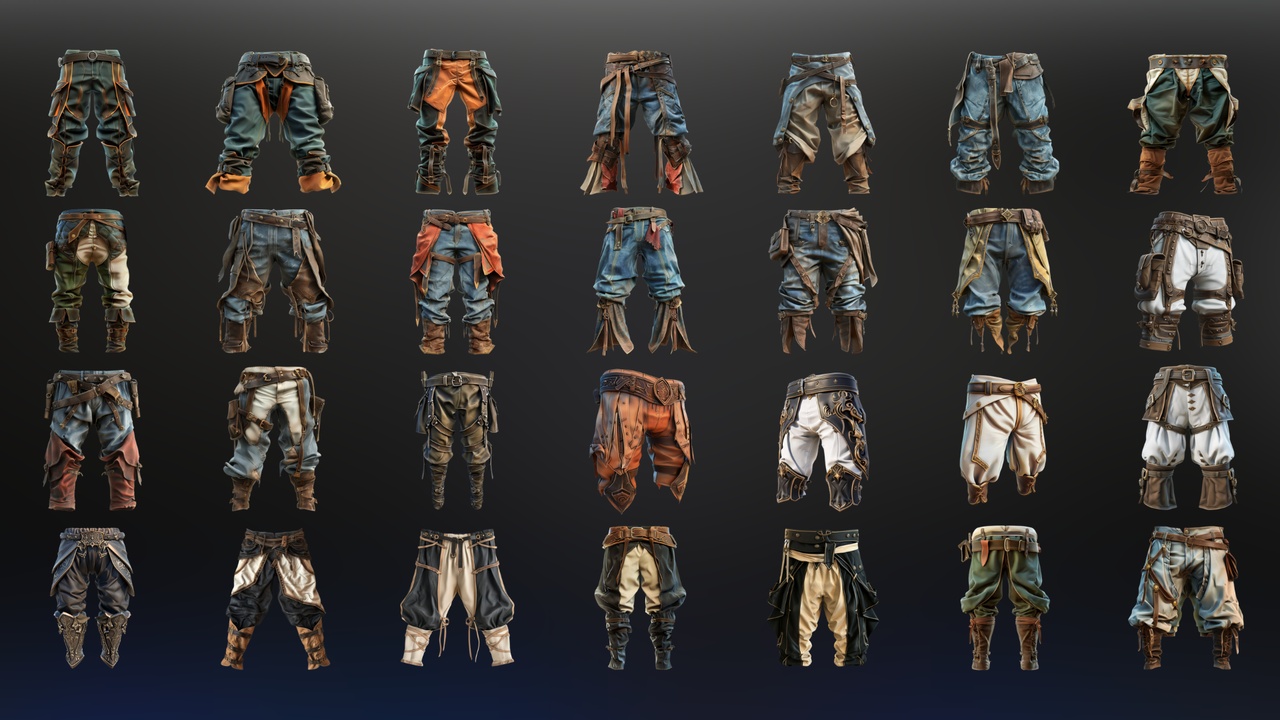 Media 1 for listing Medieval Pants - Icon Pack