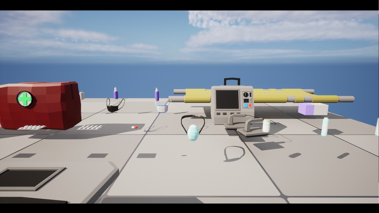 Media 1 for listing Low Poly Medical Supplies