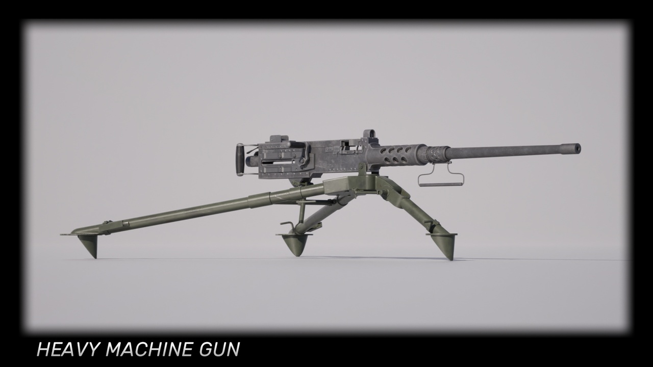 Media 1 for listing Functional Heavy Machine Gun