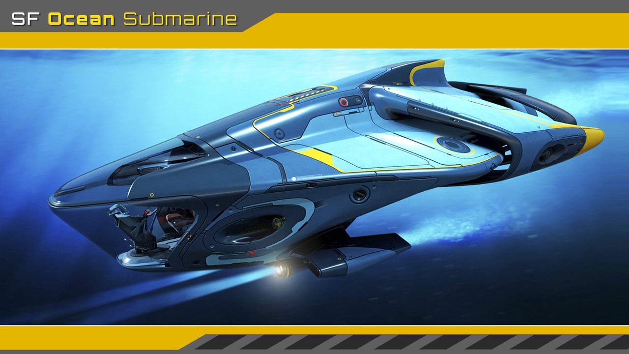 商品 SciFi Ocean Submarine 的媒体 1