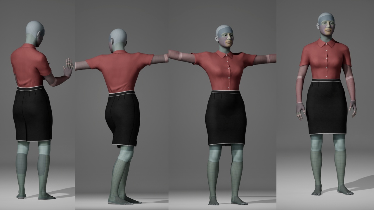 Media 1 for listing Female Office Wear Outfit